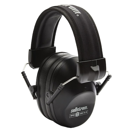 Sellstrom HP424 Over-the-Head Ear Muffs, Black S23403